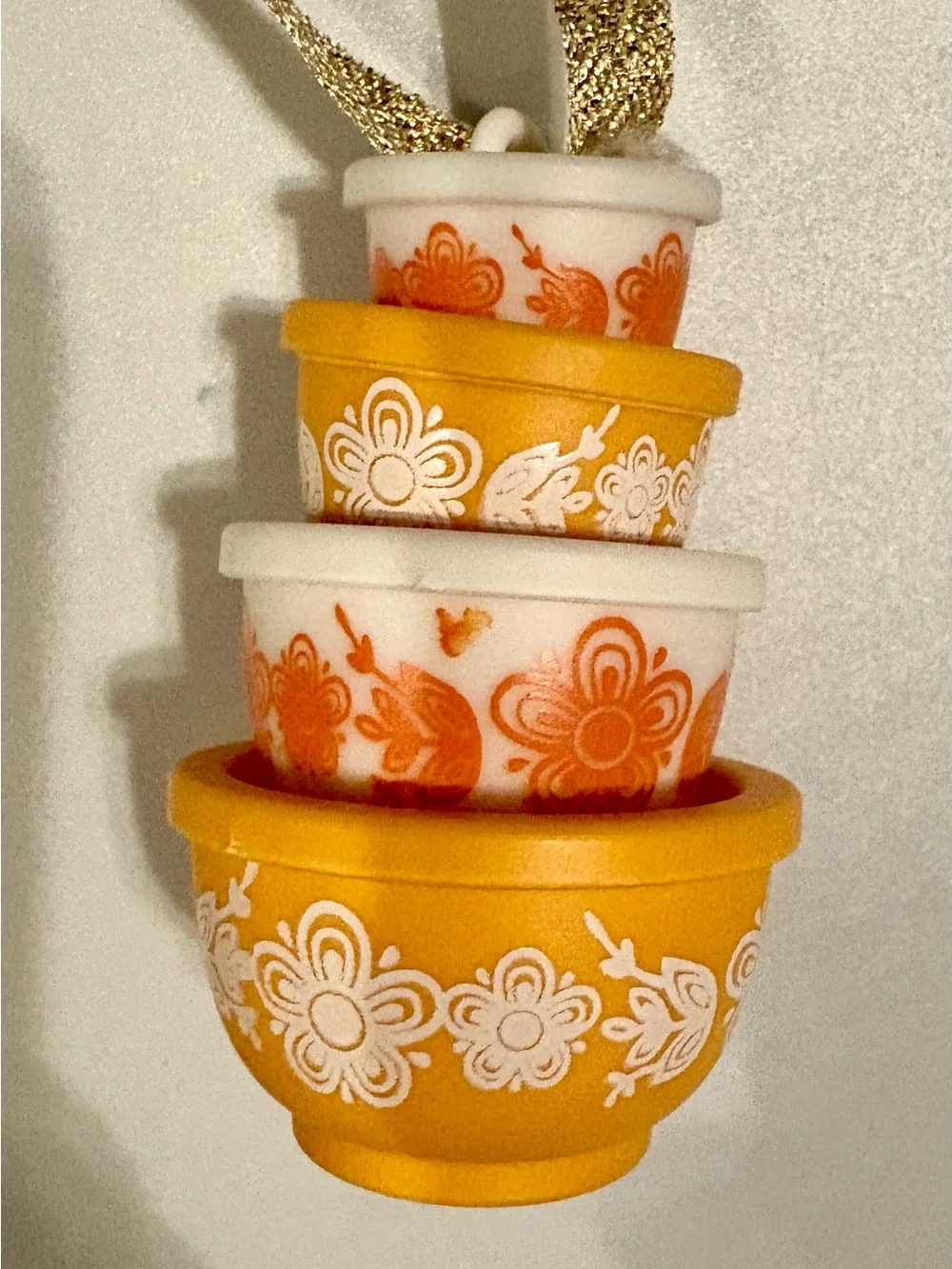 172- 3D mini Pyrex ornament